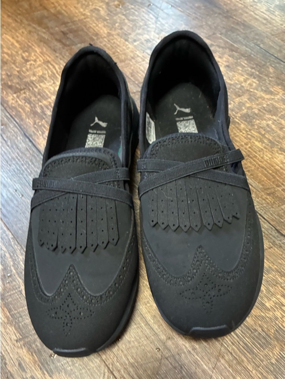 Puma Prowl 2 Ballet T Slip-On Loafer Sneakers - All Black